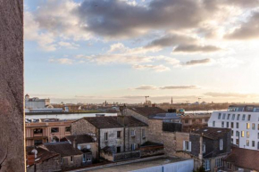 Bel appartement avec terrasses et vue